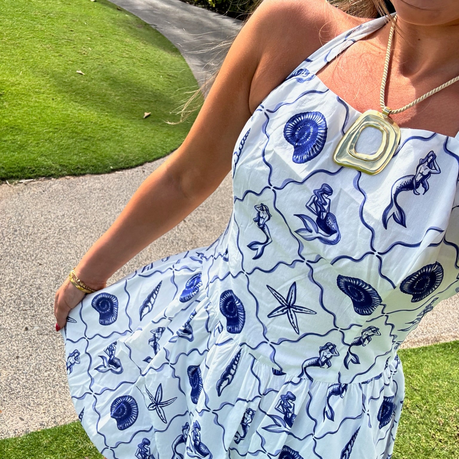 Mermaid Mini Dress