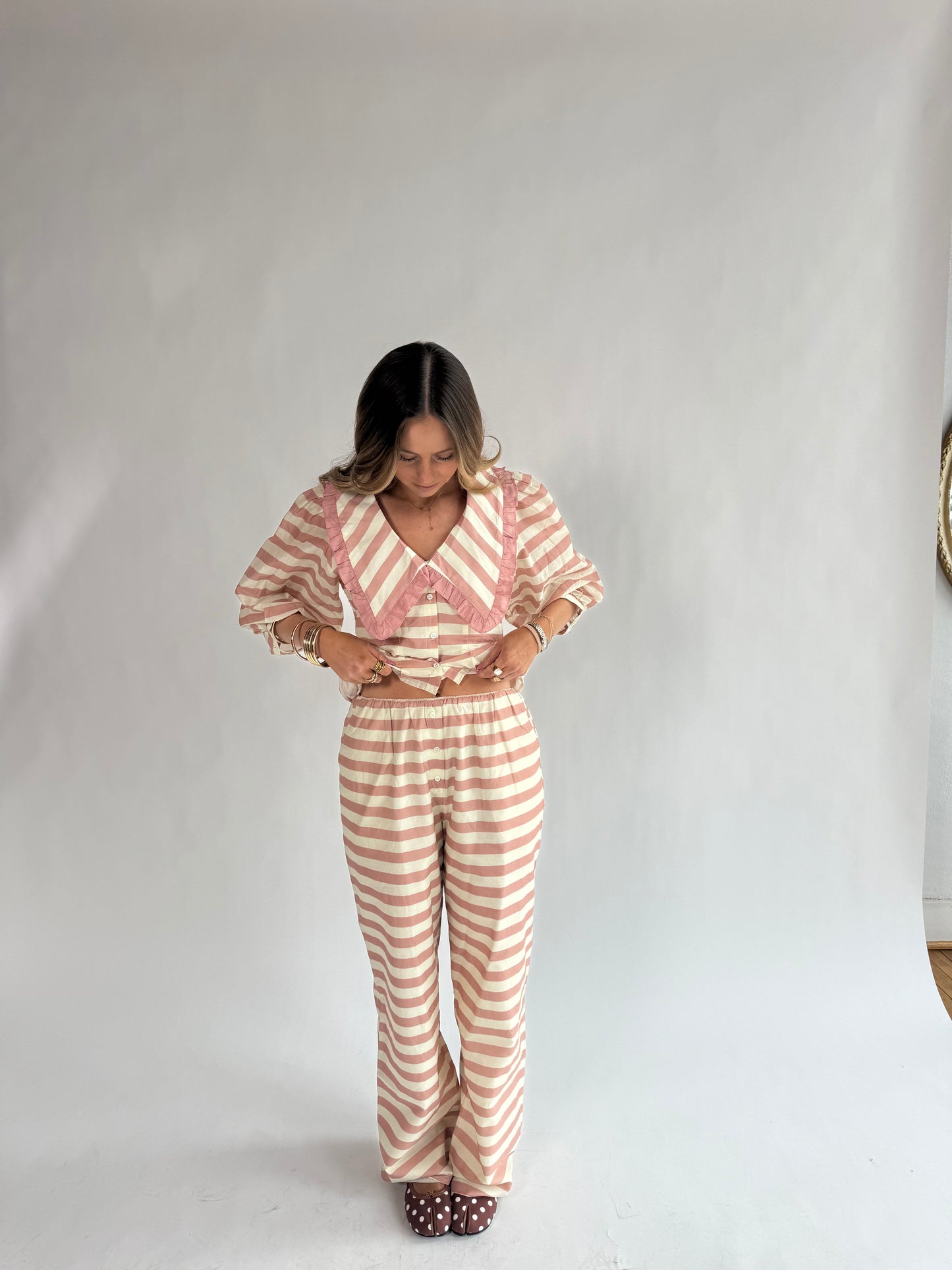 Frankie Striped Pants