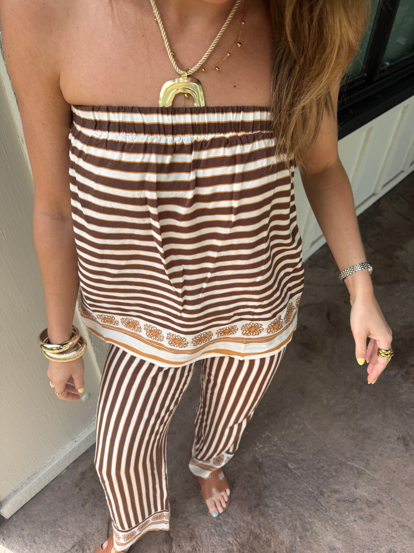 Faith Striped Top