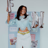 Chic Eyelet Top
