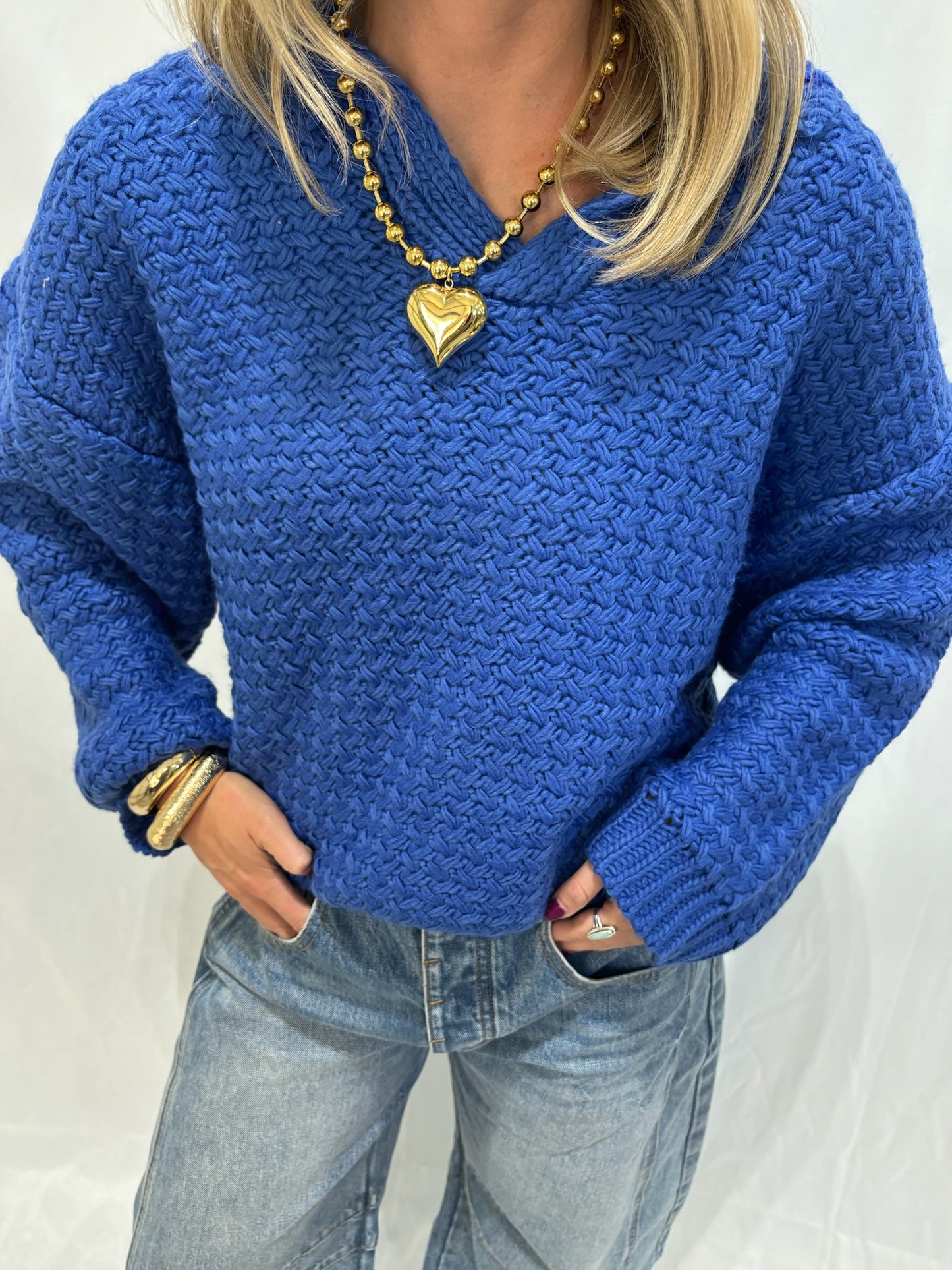 PREORDER Cobalt Blue Sweater