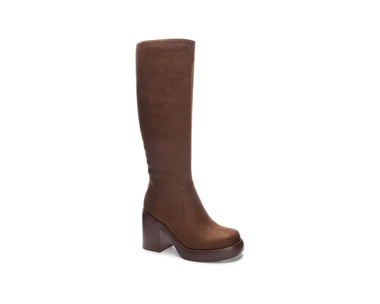 Chocolate Suede Boots
