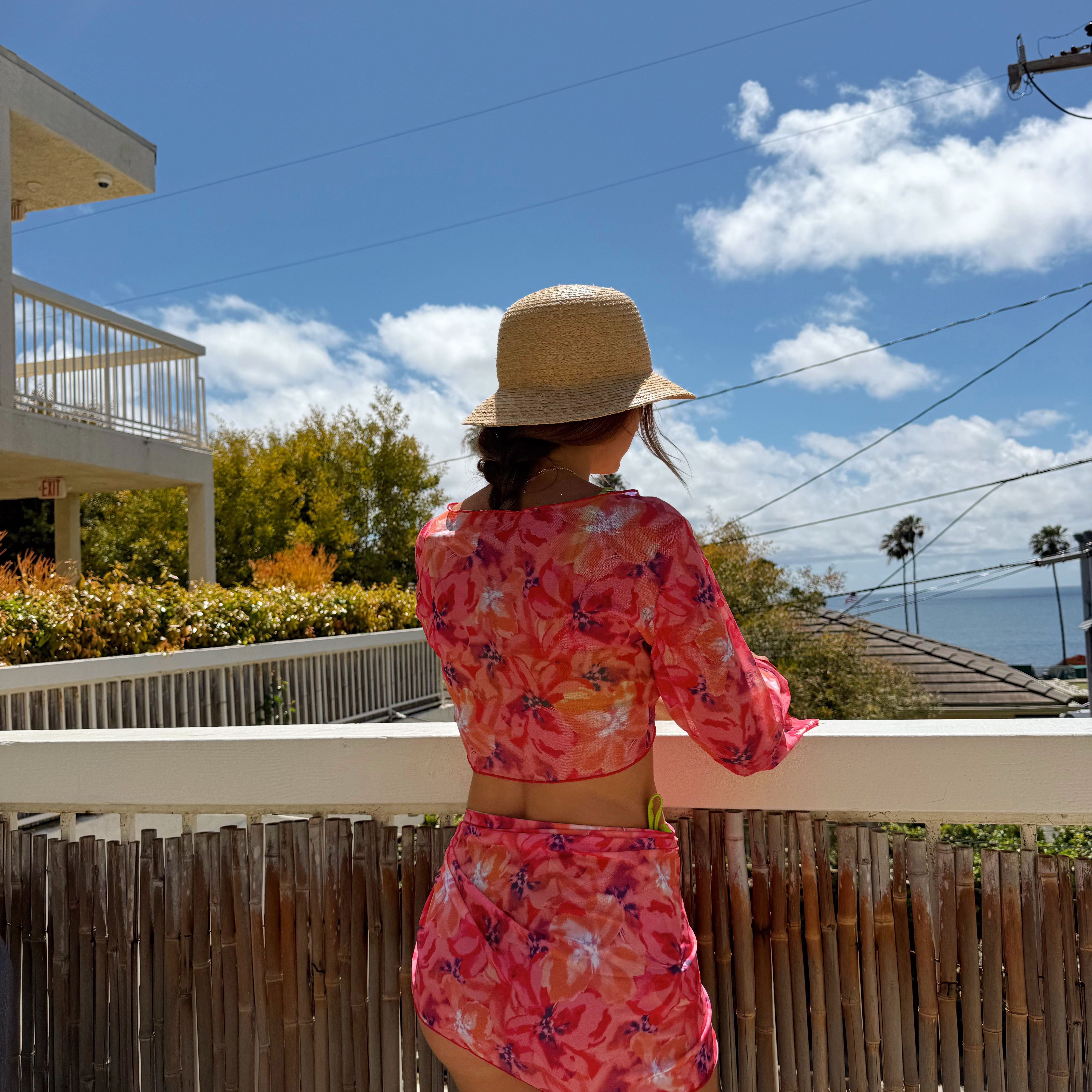 Floral Cover Up