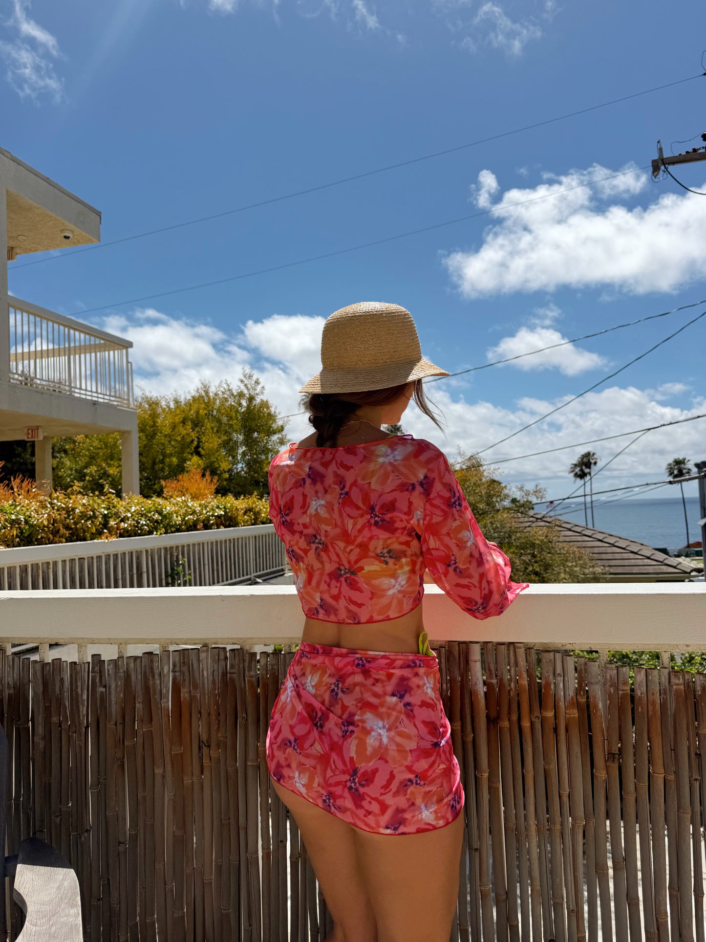 Floral Cover Up