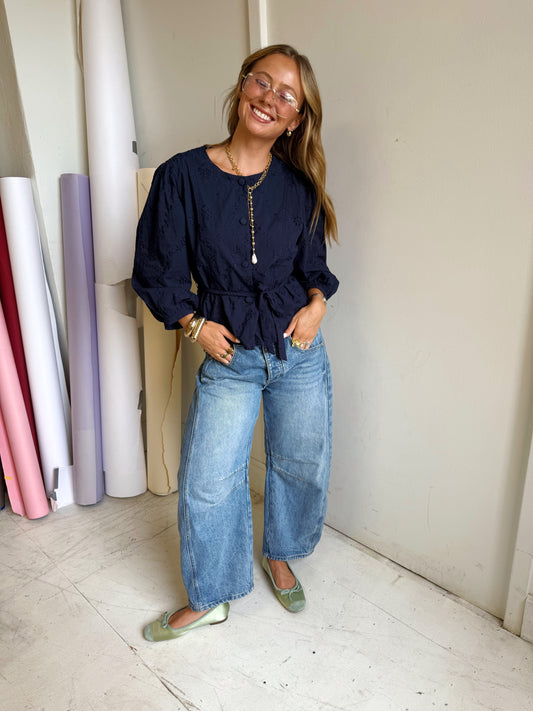 Nicole Belted Top