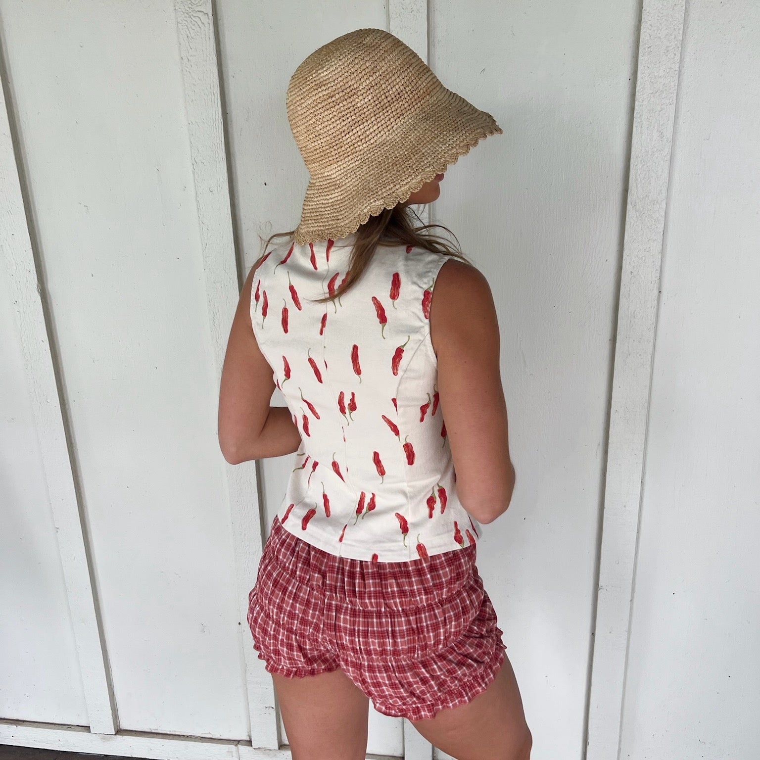 Plaid Micro Shorts
