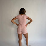 Lilliana Pink Knit Set