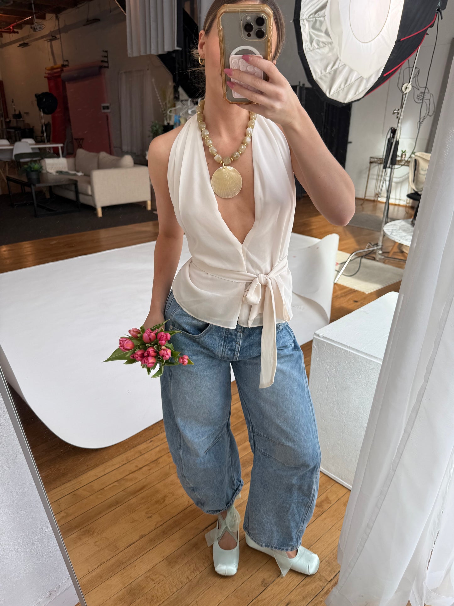 Layla Wrap Top