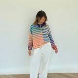 Rainbow Knit Cardigan