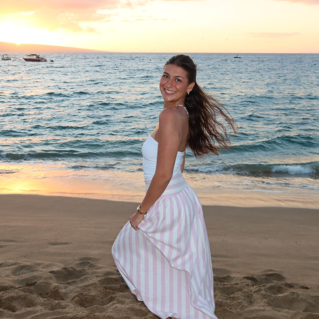Hibiscus Maxi Skirt