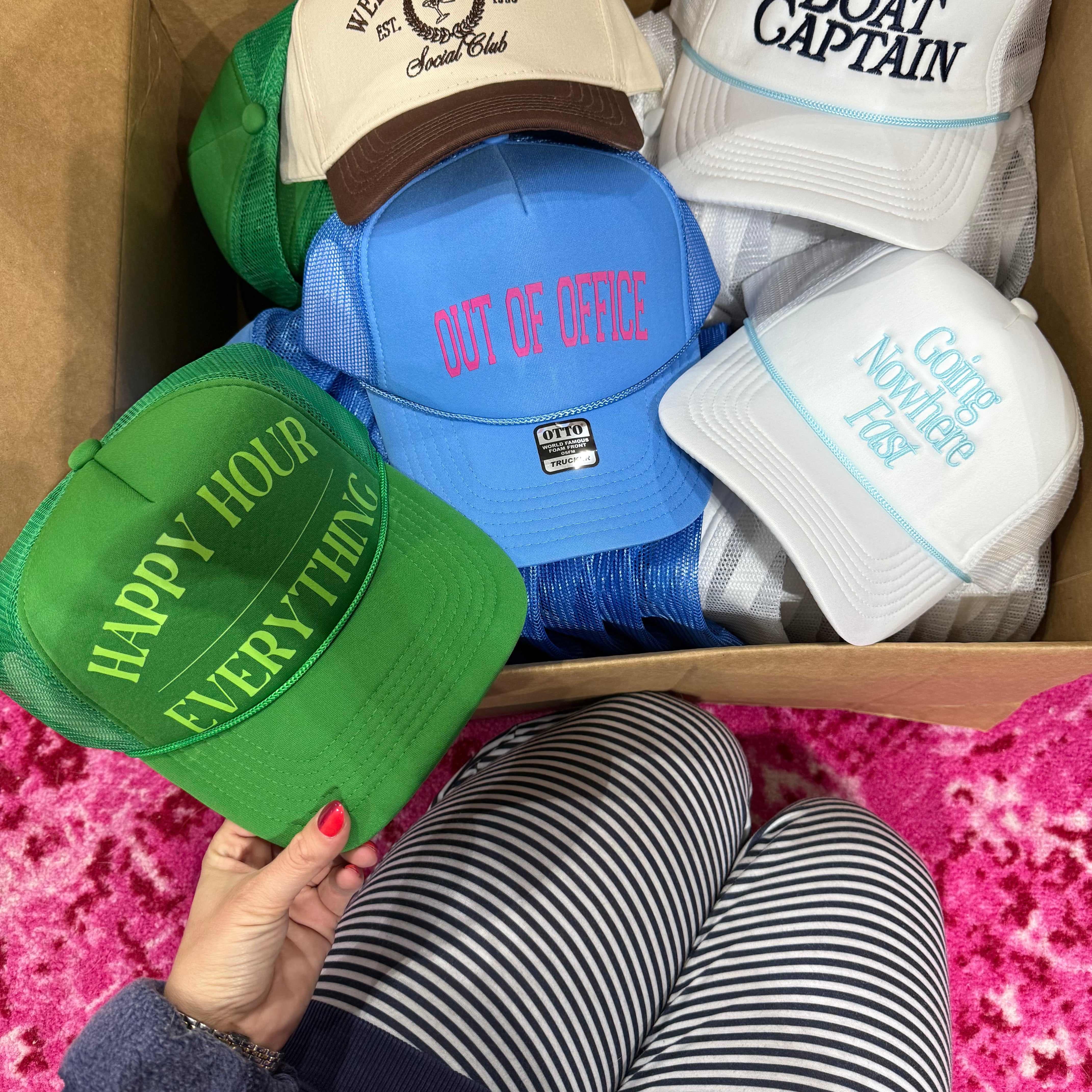 Boat Captain Trucker Hat