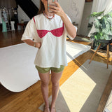 Bikini Tee (Pink Floral)