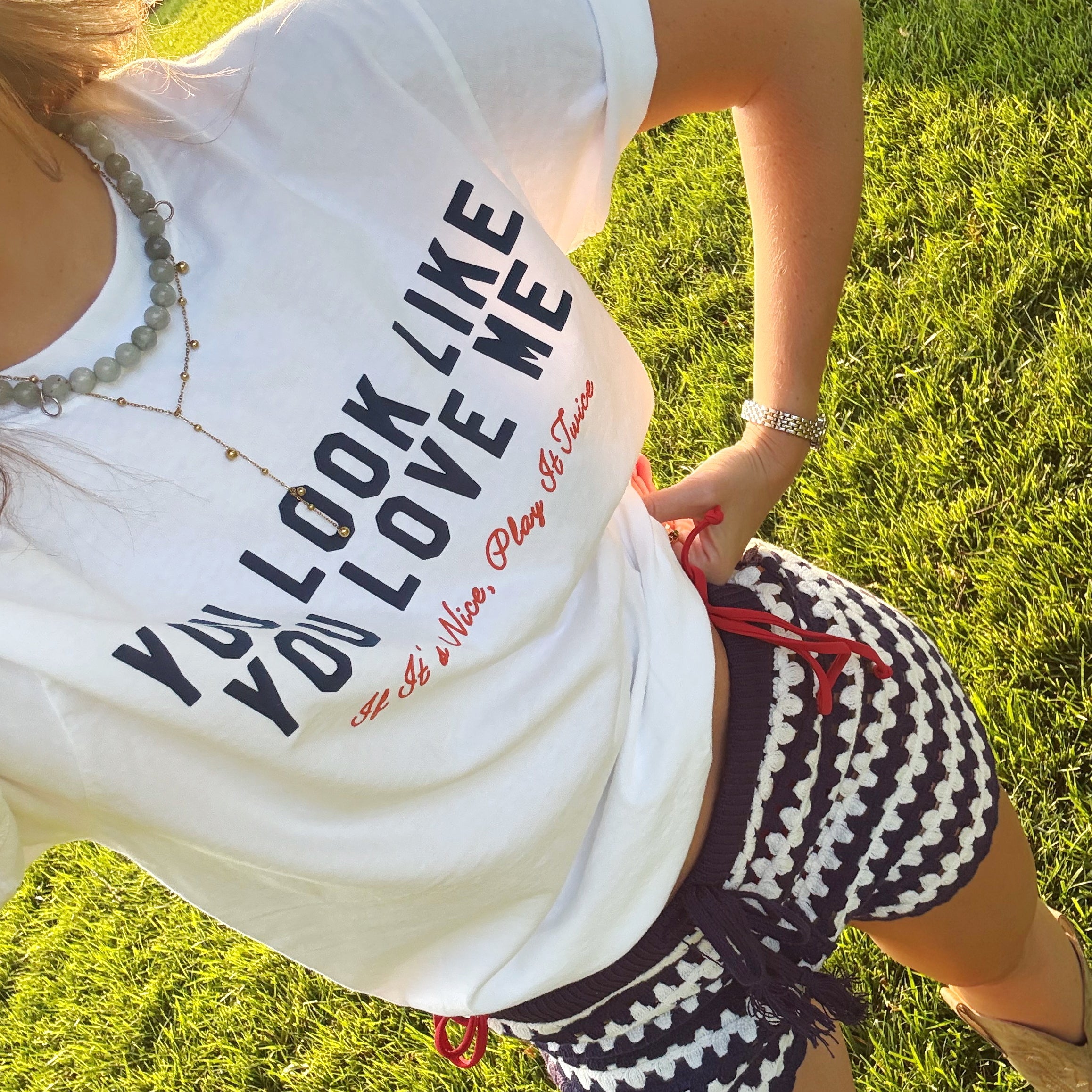 You Look Like You Love Me Tee