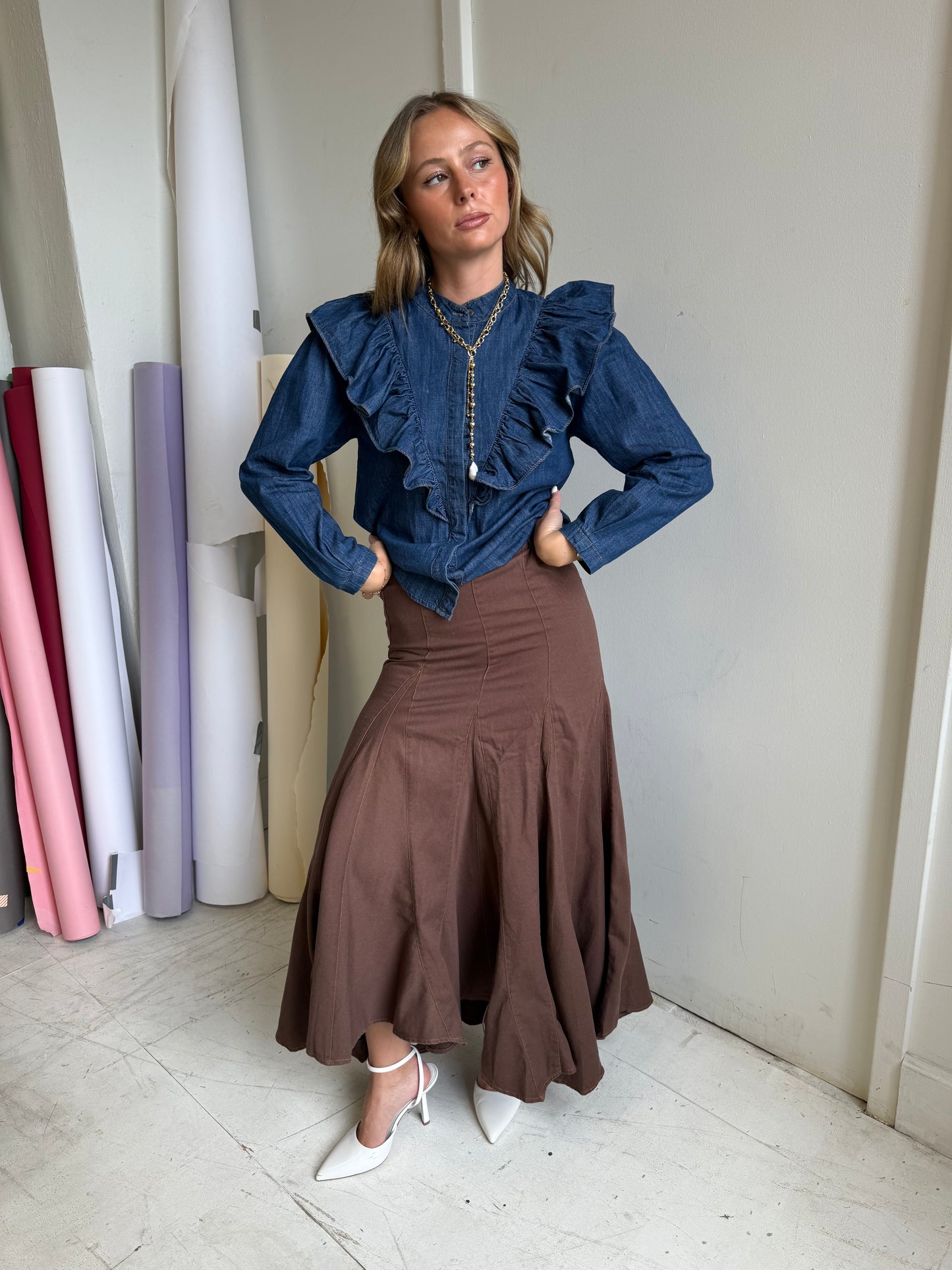 Jeanne Denim Shirt