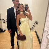 Yellow Silk Maxi
