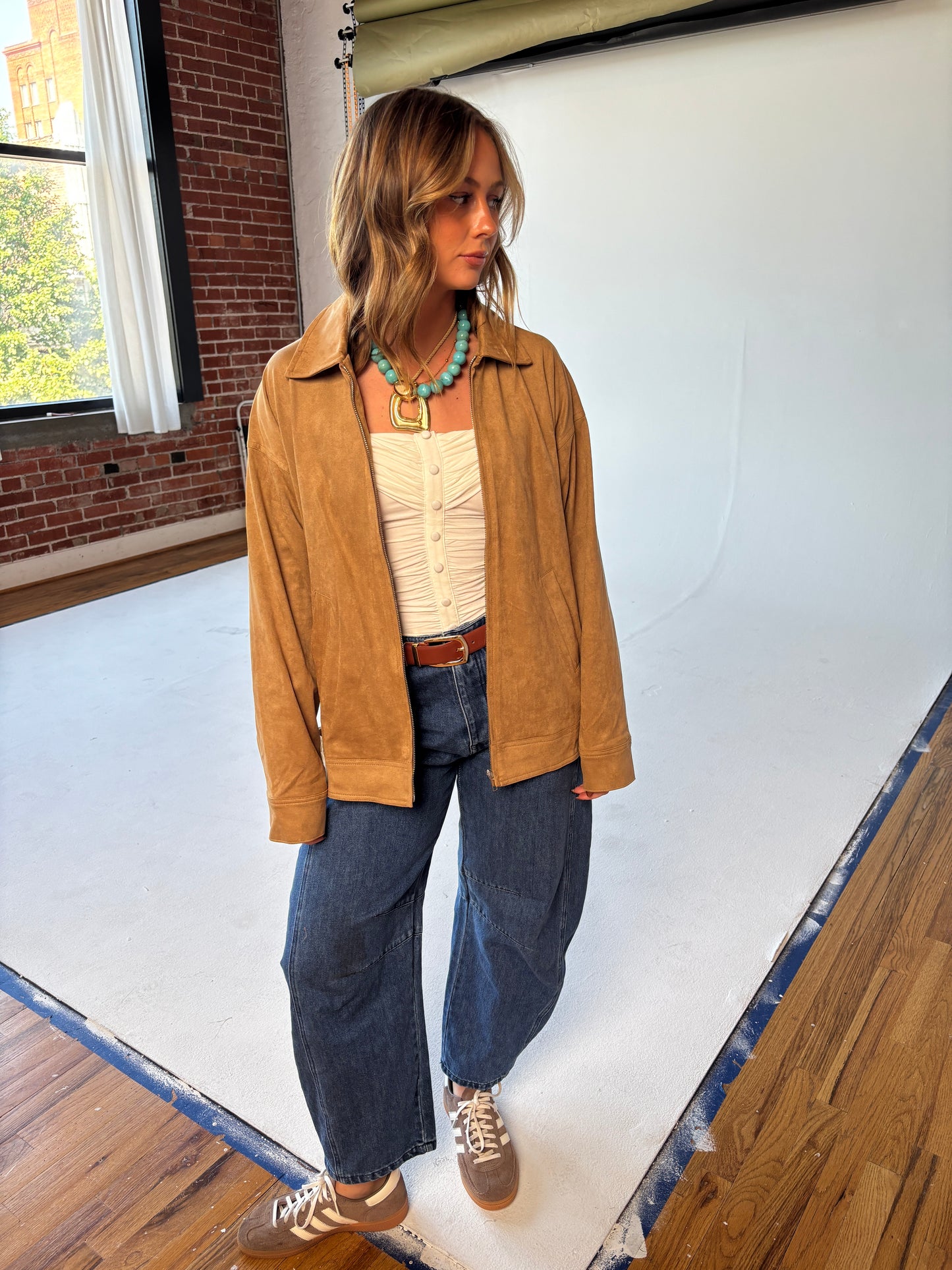 Suede Jacket