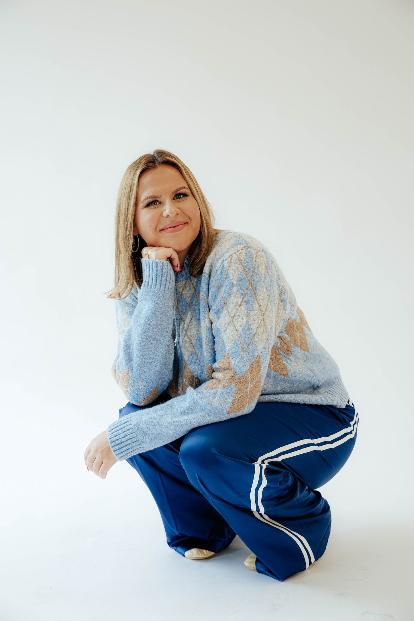 Samantha Satin Track Pants