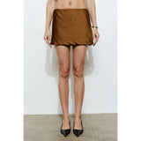 Sloan Satin Mini Skirt