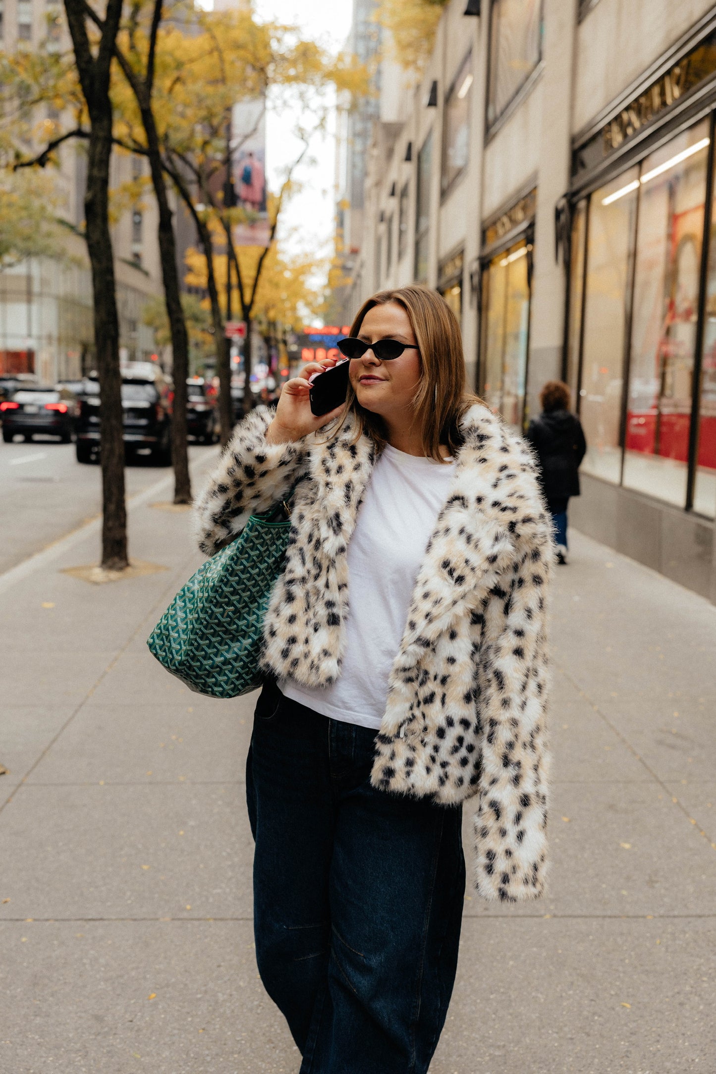 Carrie Leopard Coat