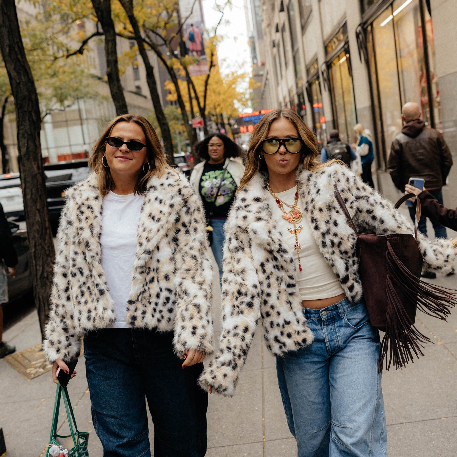 Carrie Leopard Coat