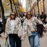 Carrie Leopard Coat