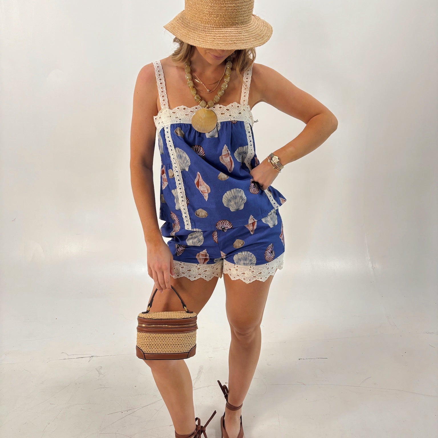 Royal Blue Shell Set