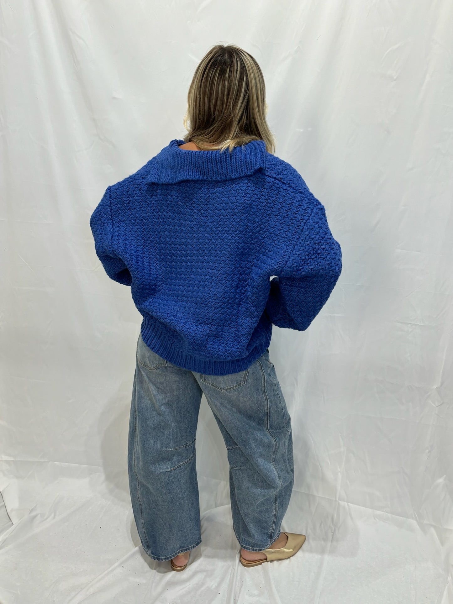 PREORDER Cobalt Blue Sweater