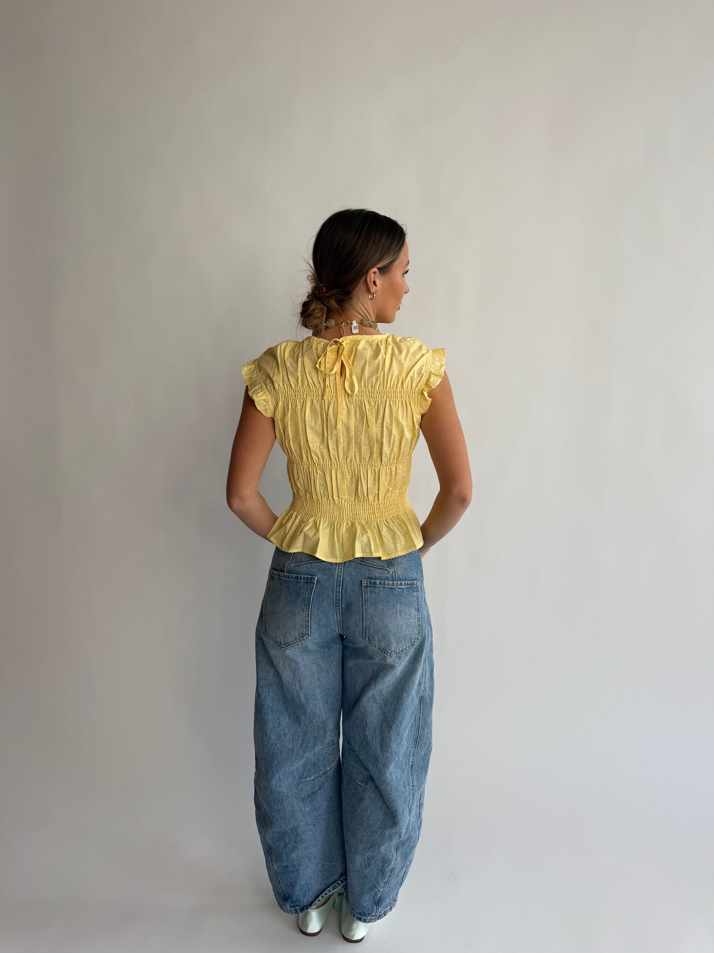 Sunshine Smocked Top
