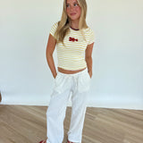 Lobster Beaded Tee