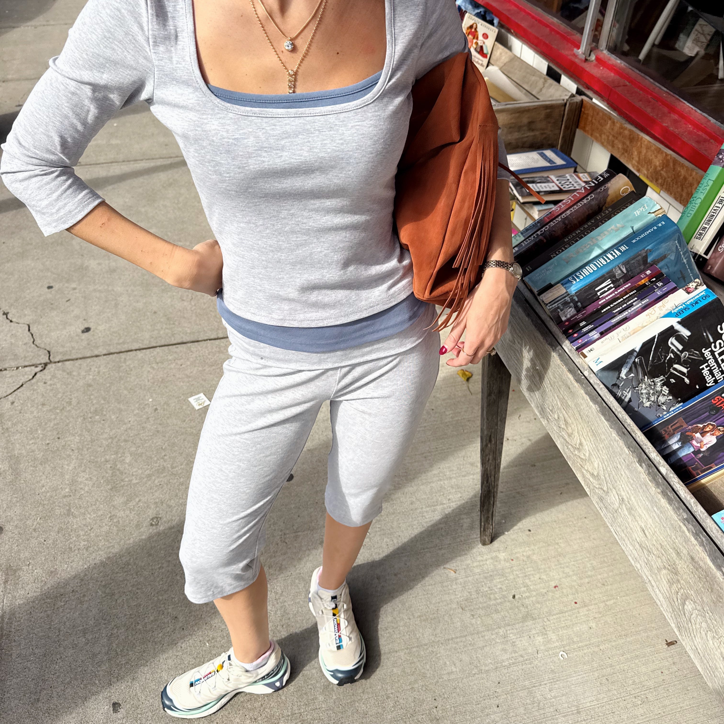Foldover Capris
