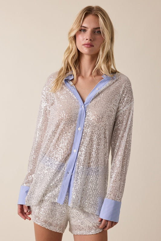 Party Girl Shirt (Silver)