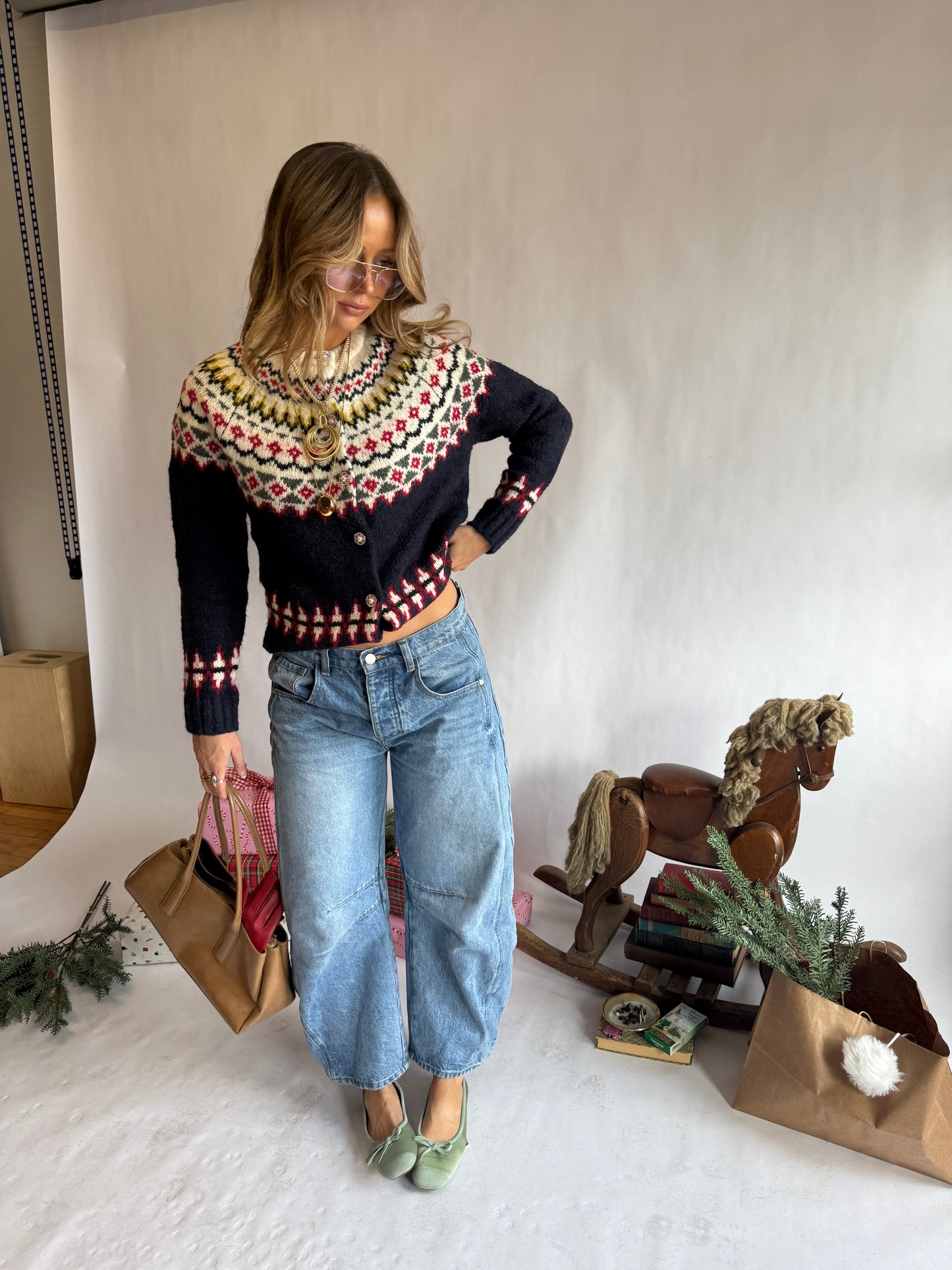 PREORDER Vintage Ski Lodge Sweater