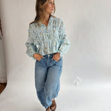 Shea Floral Smocked Blouse