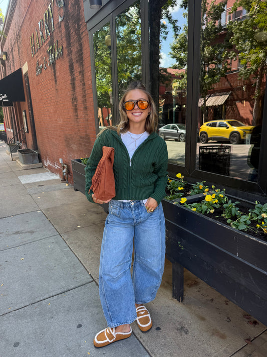 Evergreen Sweater Jacket