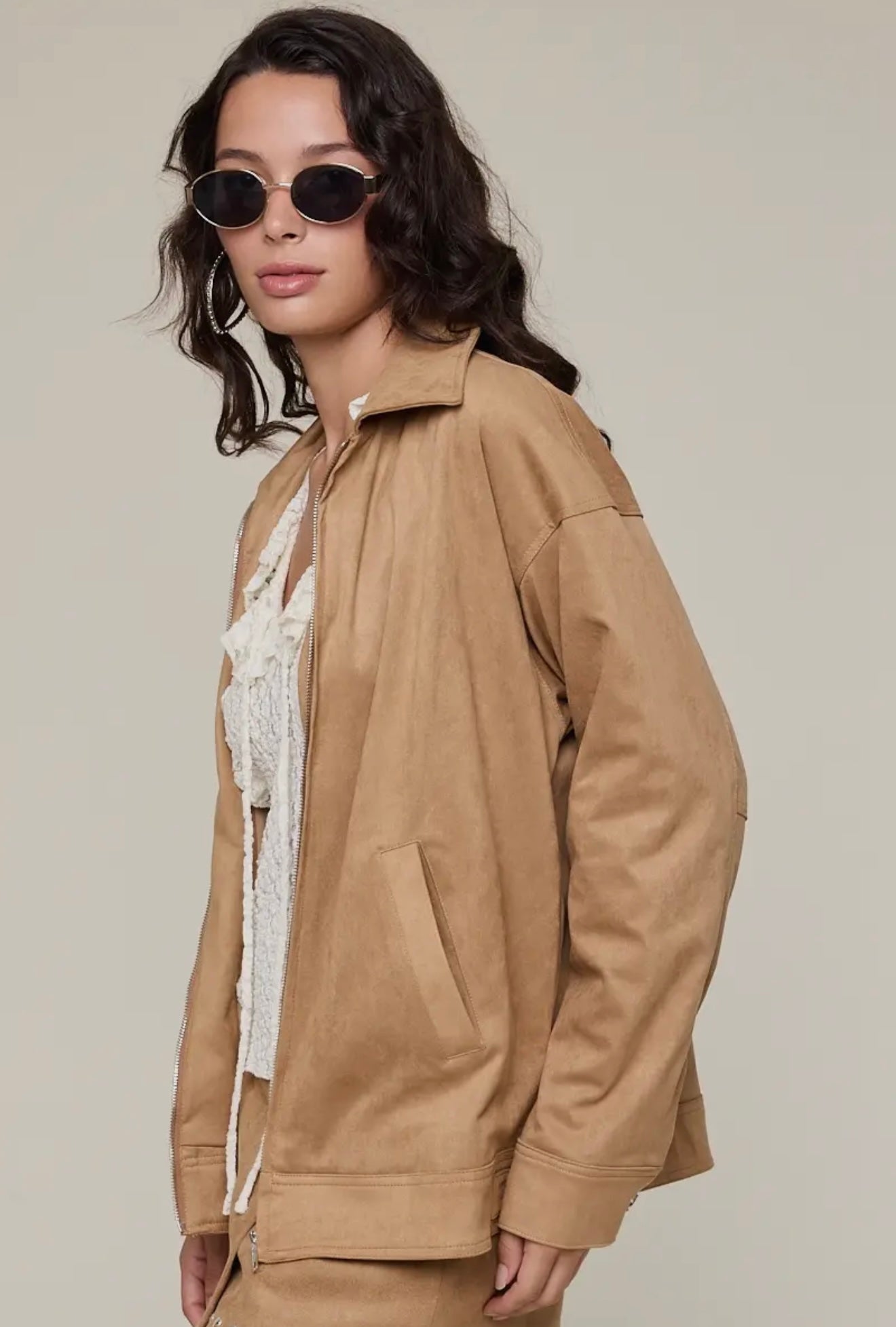 Suede Jacket