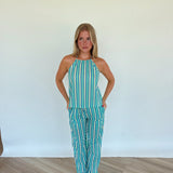 Summer Striped Pants