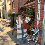 Chunky Knit Cardigan (Mocha)