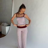 Strawberry Milk Striped Set