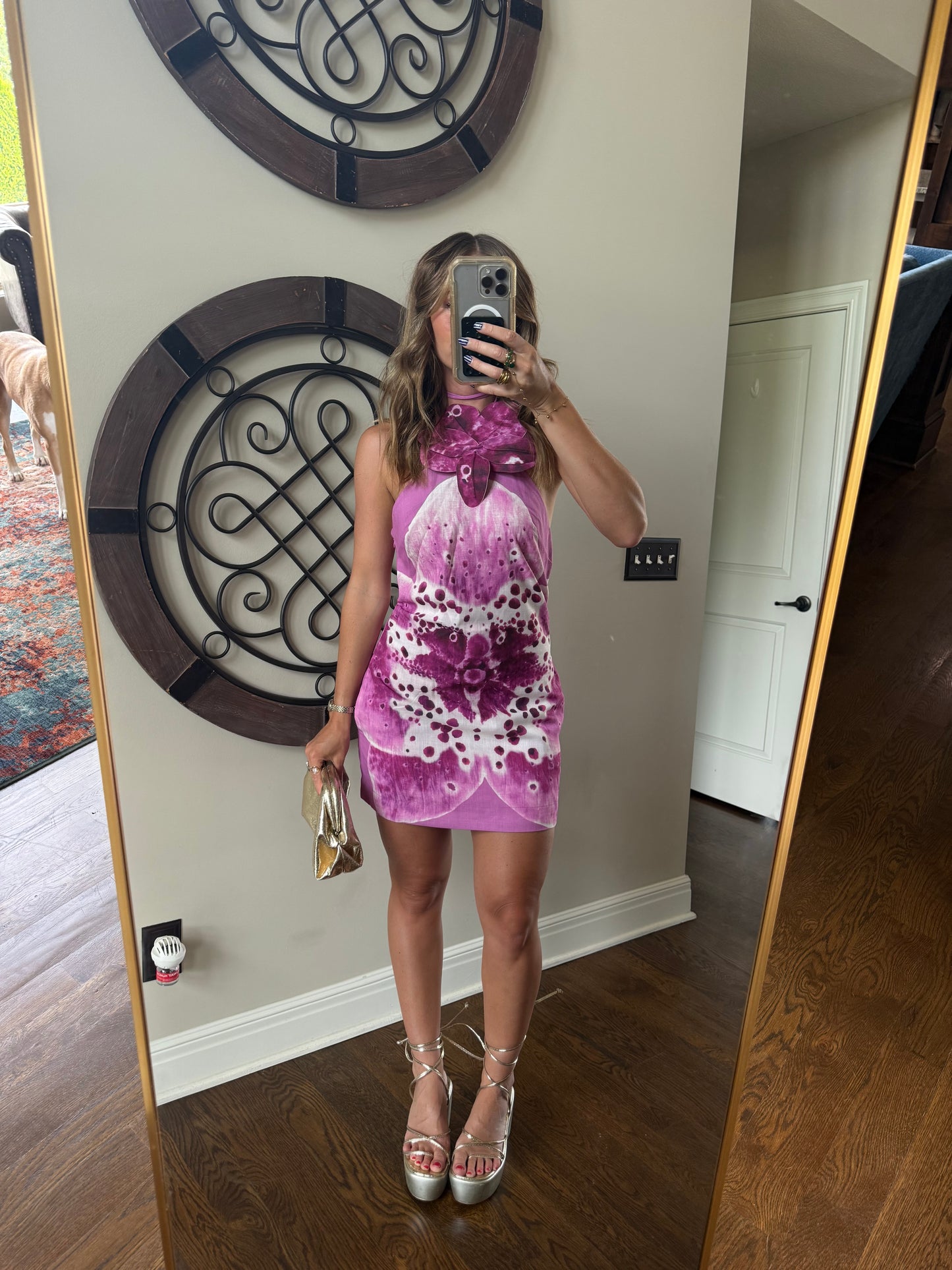Orchid Mini Dress