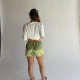 Satin Shorts (Green)