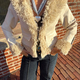 Jasmine Fur Trim Coat