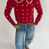 Scallop Heart Sweater