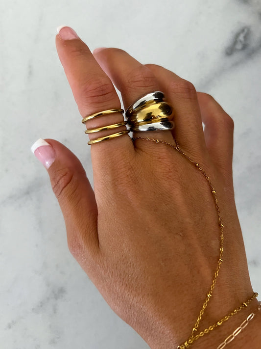 Dainty Gold Rings