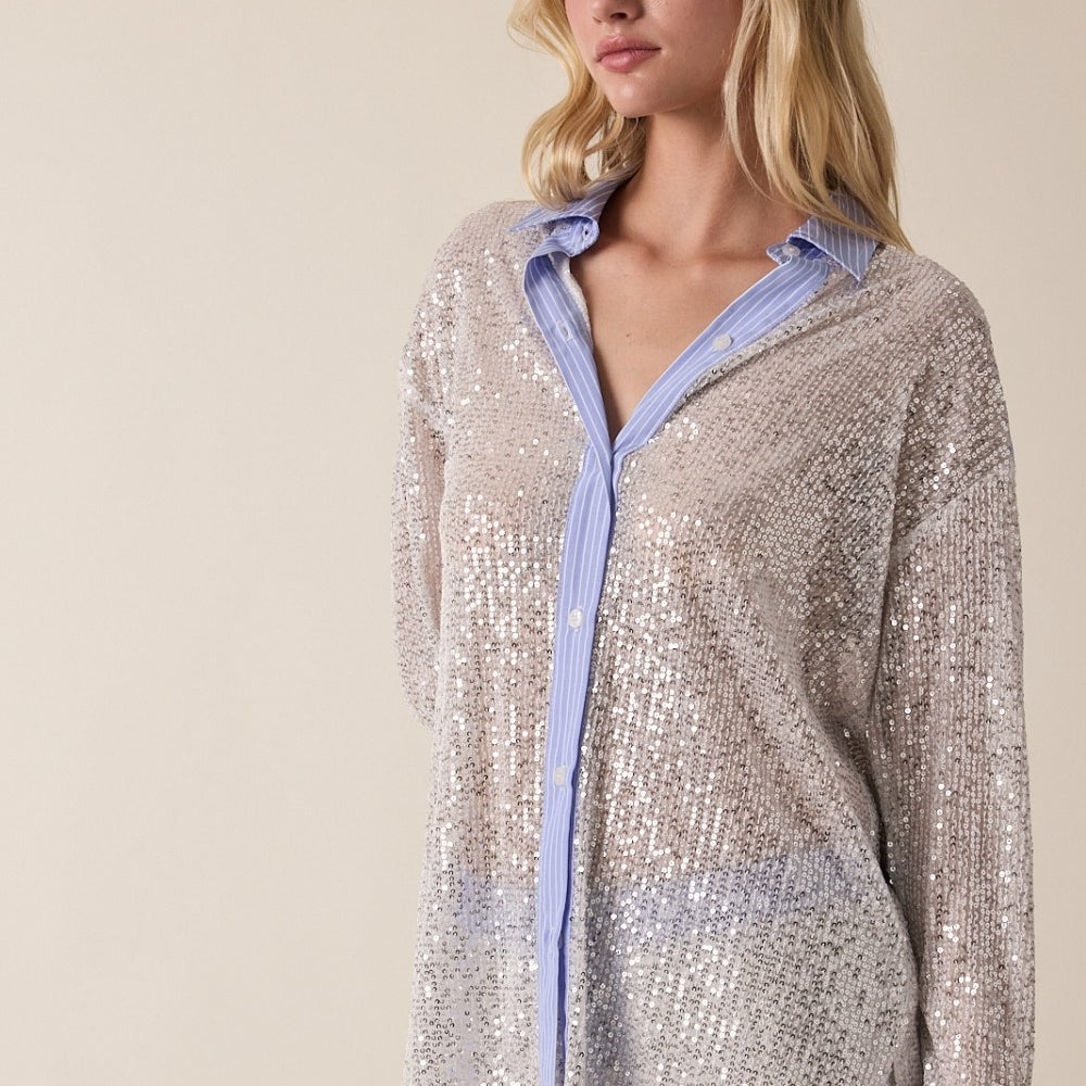 Party Girl Shirt (Silver)