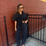 Dark Denim Set