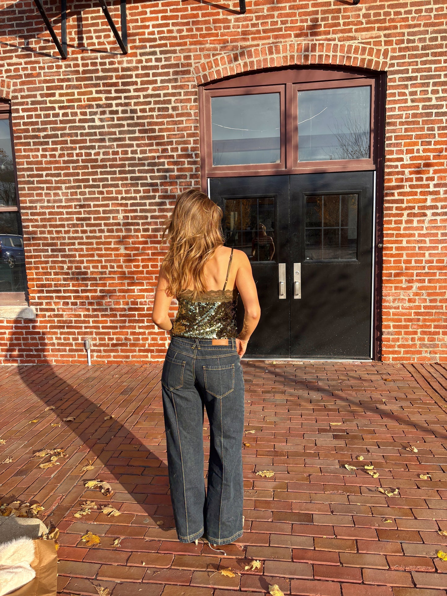 Bridgette Sequin Tank