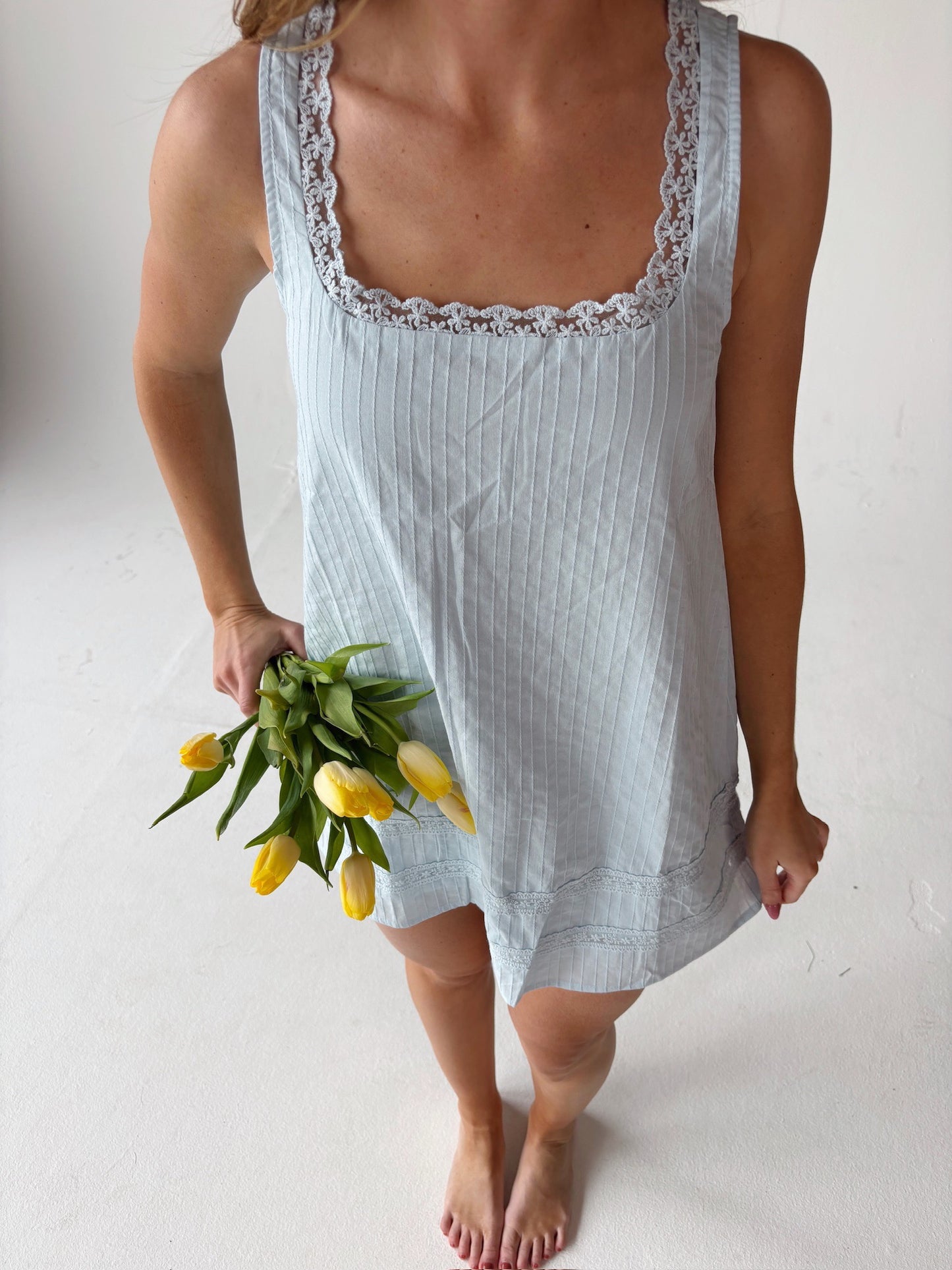 Babydoll Dress (Blue)