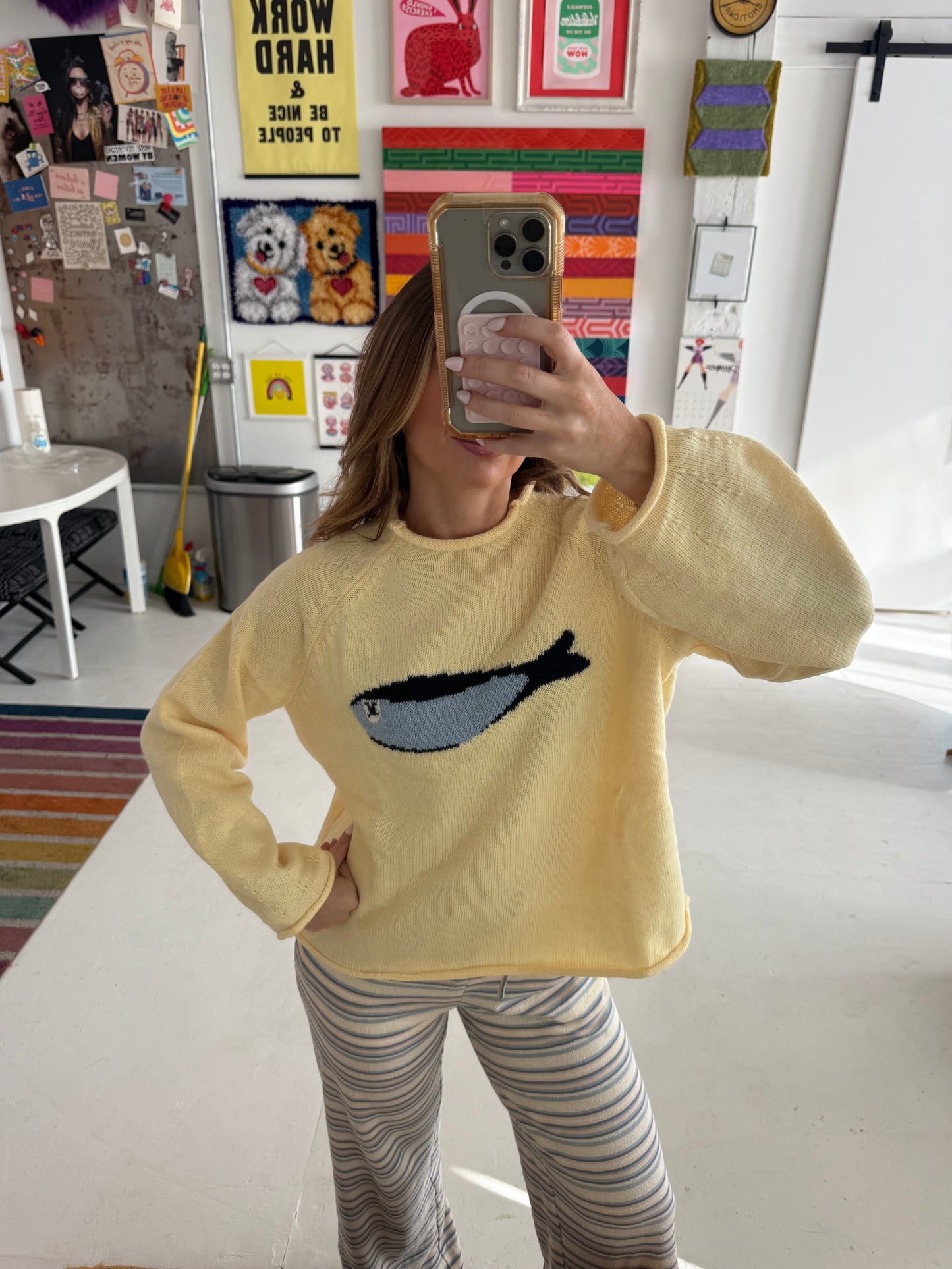 Butter Sardine Sweater