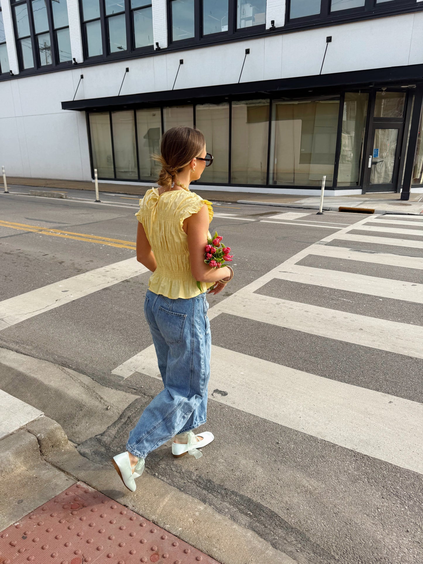 Sunshine Smocked Top