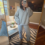 Cozy Fleece Oversized Pullover